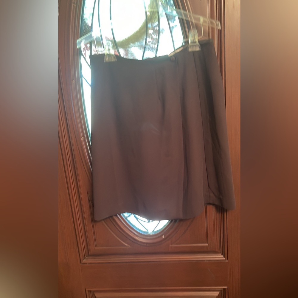 Brown skirt Size 14